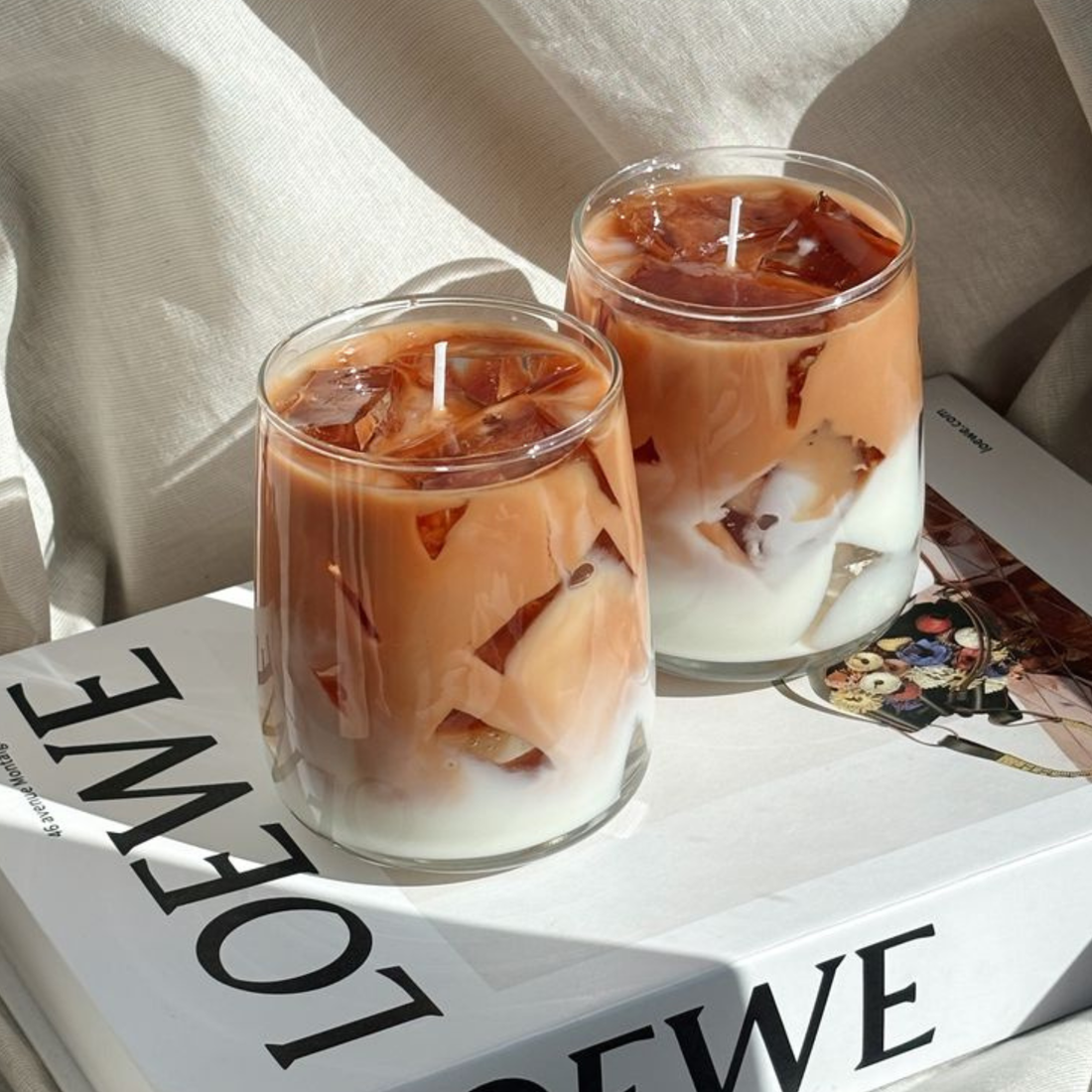 Iced Latte Kerze herstellen: Schritt-für-Schritt-Anleitung