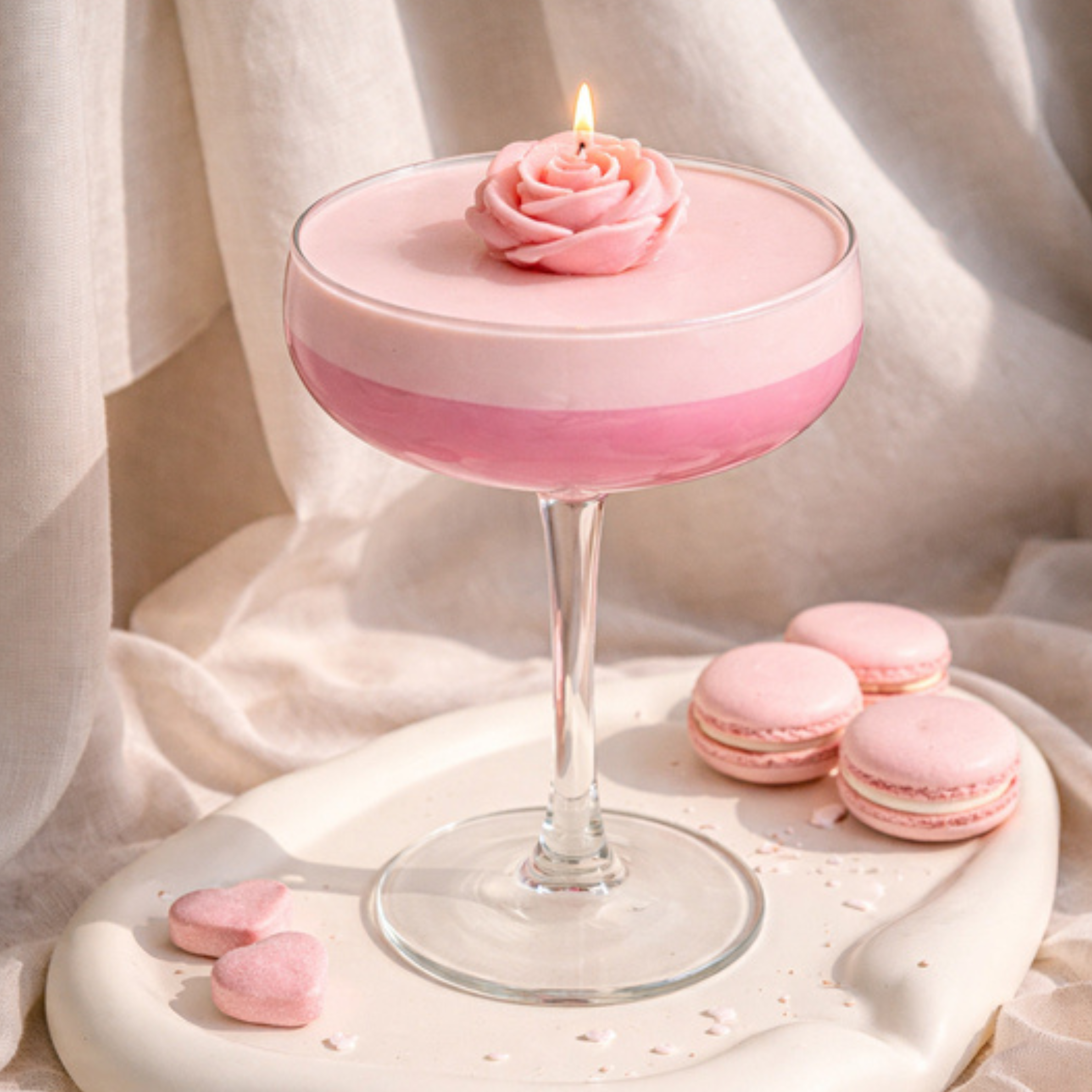 Love Martini Kerzen selbst herstellen: Anleitung