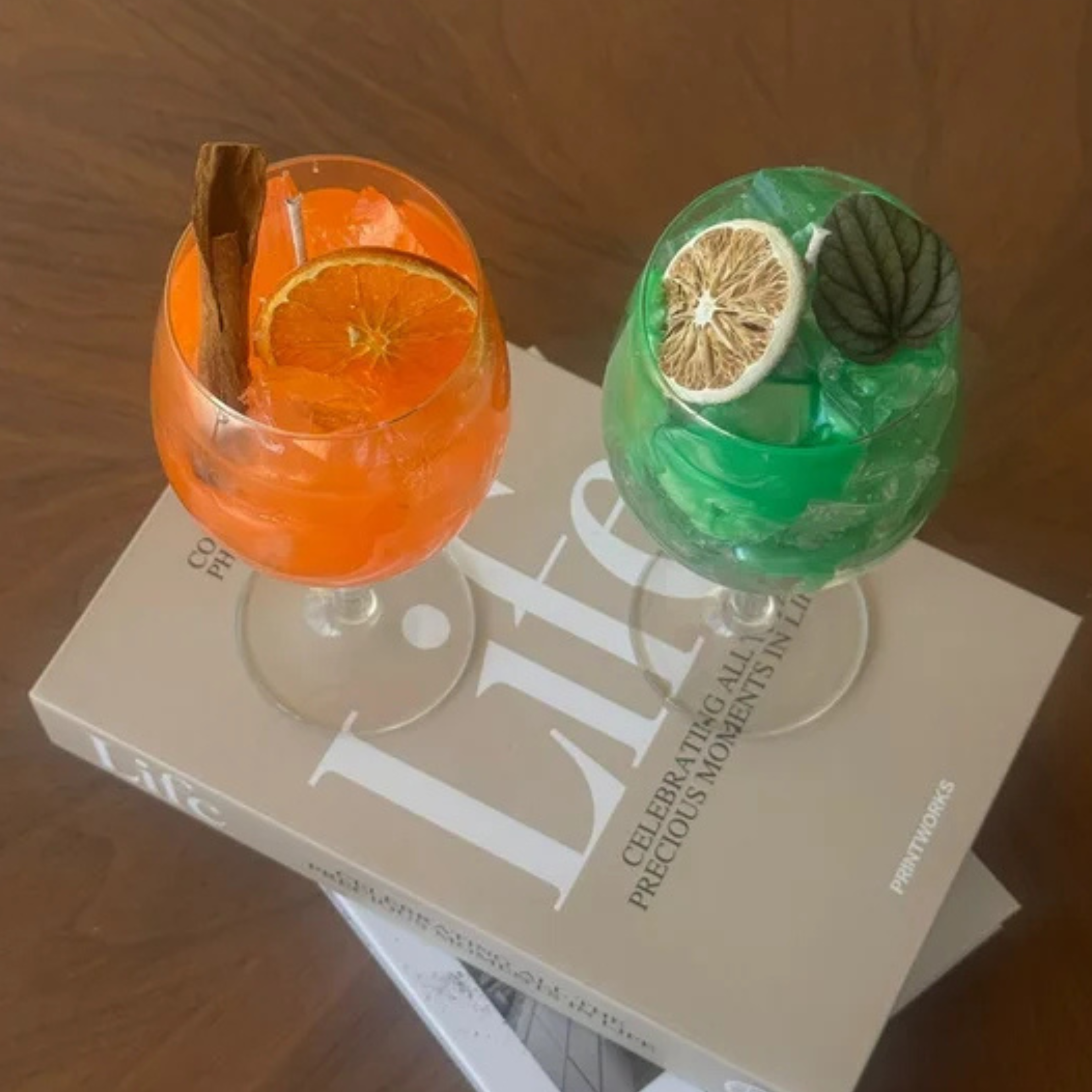 Mojito Spritz Kerzen herstellen: Anleitung