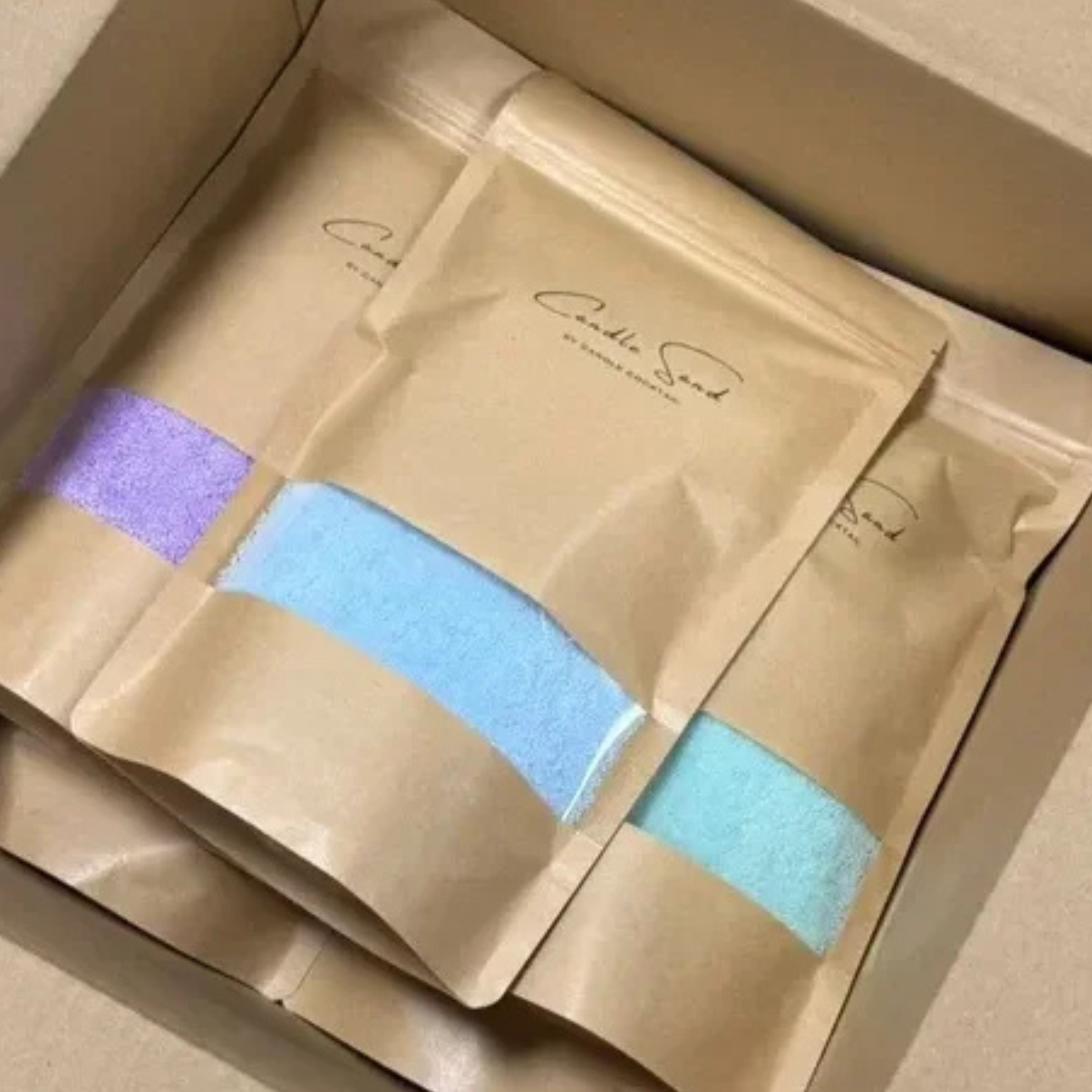 Last-Minute Muttertagsgeschenk: Kerzensand