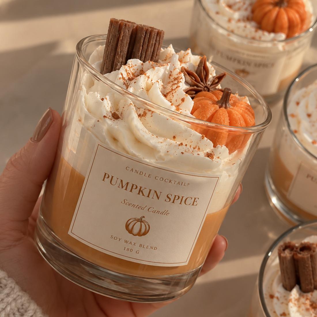Pumpkin Spice Kerze selber machen: die perfekte Herbstkerze