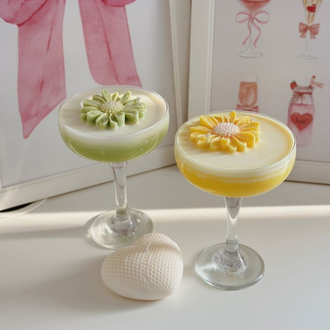 Wie macht man Cocktailkerzen?
