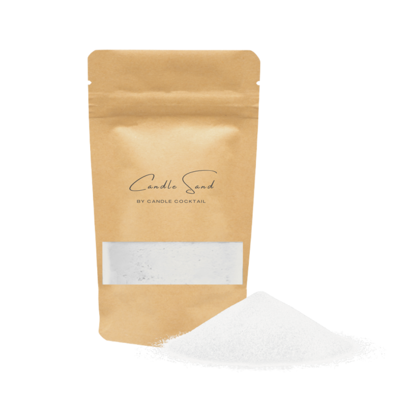 Candle Cocktail® | Kerzensand | Weiß | 10 KG mit 160 Dochte