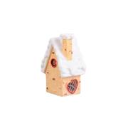 Dekoration | Schneehaus (Gelb)