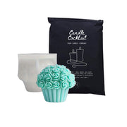 Kerzenform | Blumen-Cupcake | Candle Cocktail® | #10