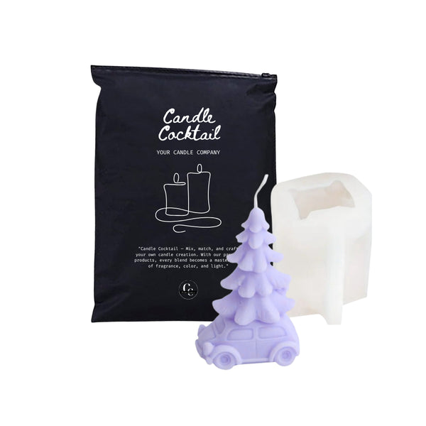 Kerzenform | Fahrender Weihnachtsbaum | Candle Cocktail® | #102