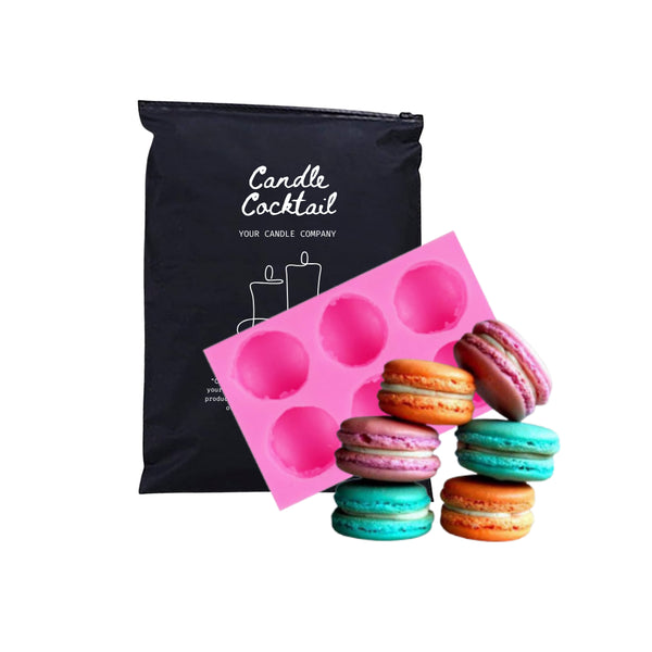 Silikonform | Macarons | 13x9 cm | Candle Cocktail® | #130