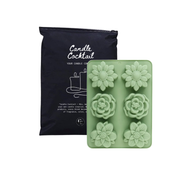 Kerzenform | 6 Blumen-Matte | Candle Cocktail® | #444