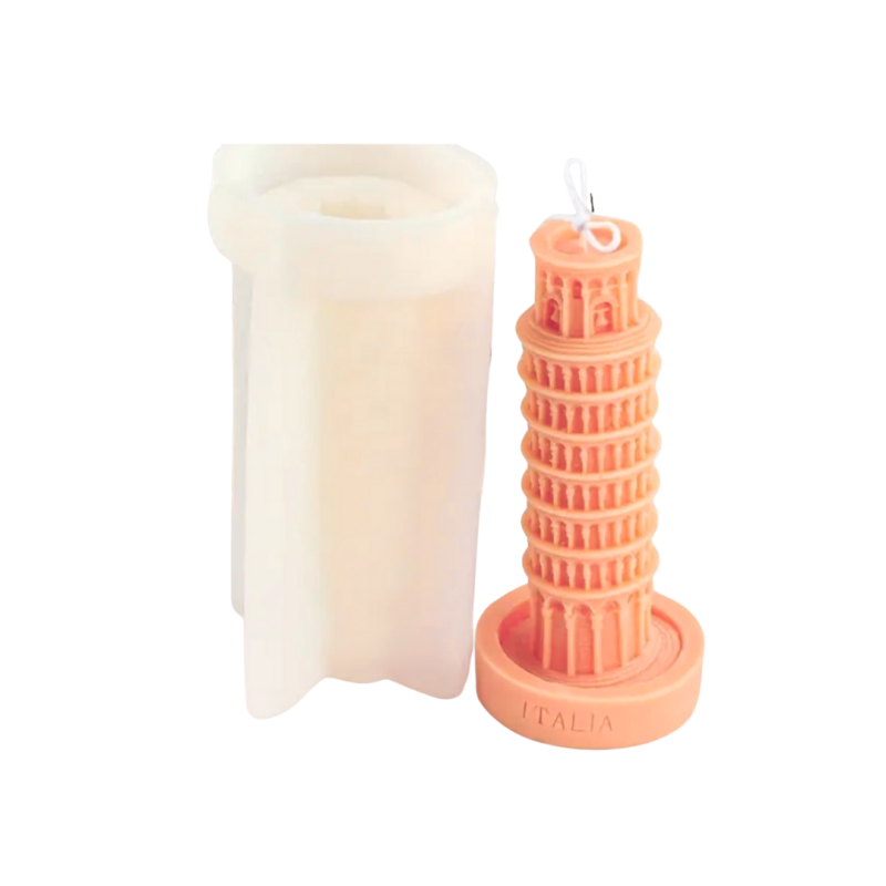 Kerzenform | Schiefer Turm von Pisa | Candle Cocktail® | #144