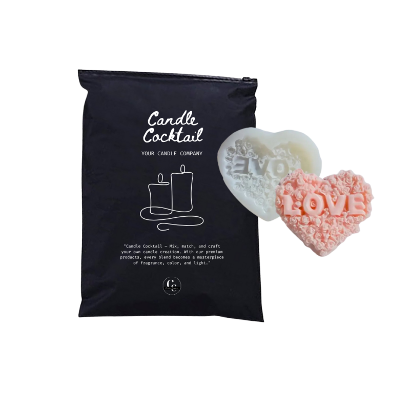 Kerzenform | LOVE | Candle Cocktail® | #157