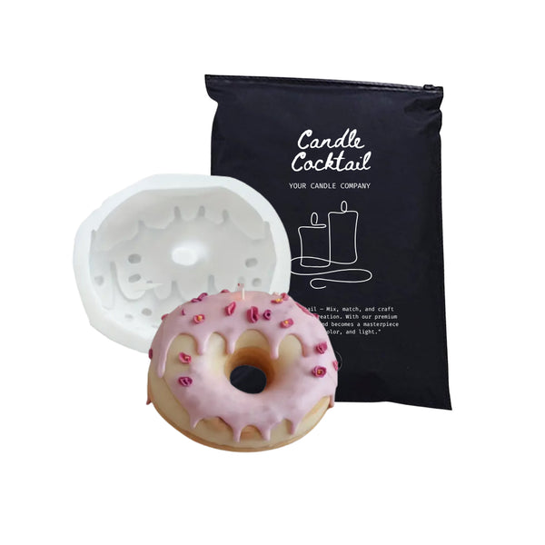Kerzenform | Süßer Donut | Candle Cocktail® | #185