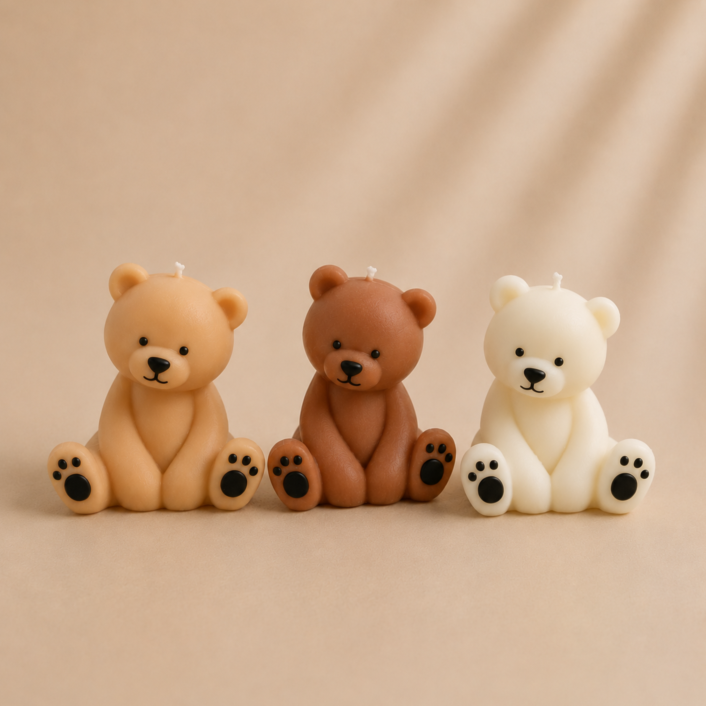 Kerzenform | Großer Teddybär | Candle Cocktail® | #25