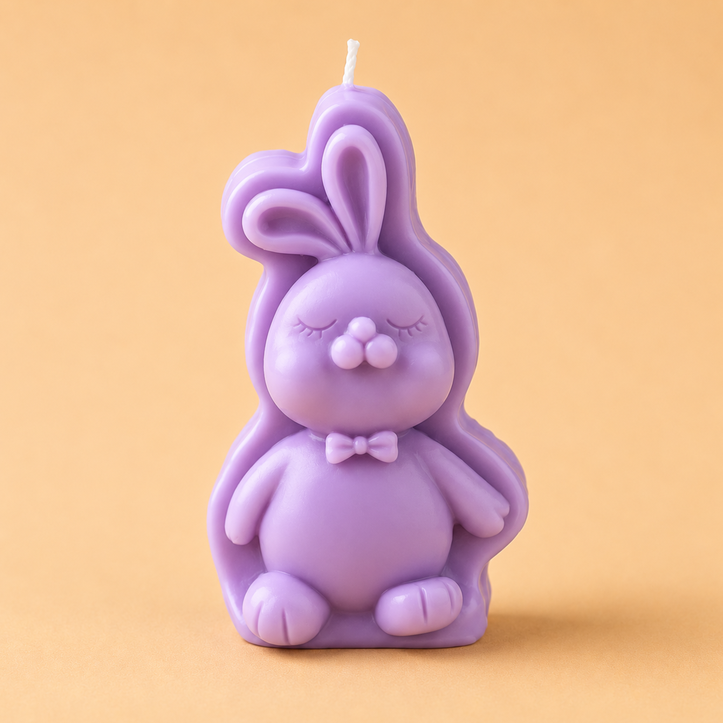 Kerzenform | Hase mit Schleife | Candle Cocktail® | #258