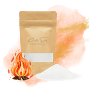 Candle Cocktail® Duft-Kerzensand | Knisternder Kaminfeuer | Inkl Dochte