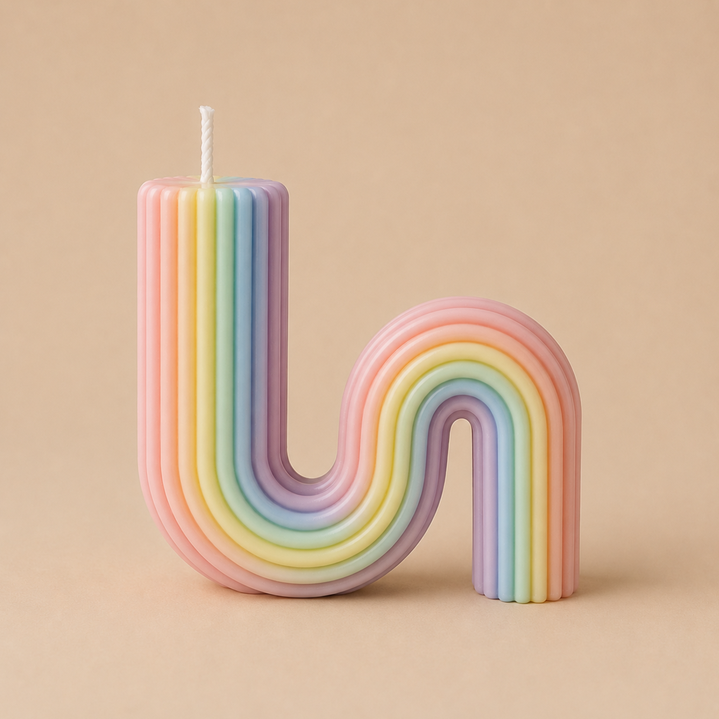 Kerzenform | Liegende Spirale | Candle Cocktail® | #272