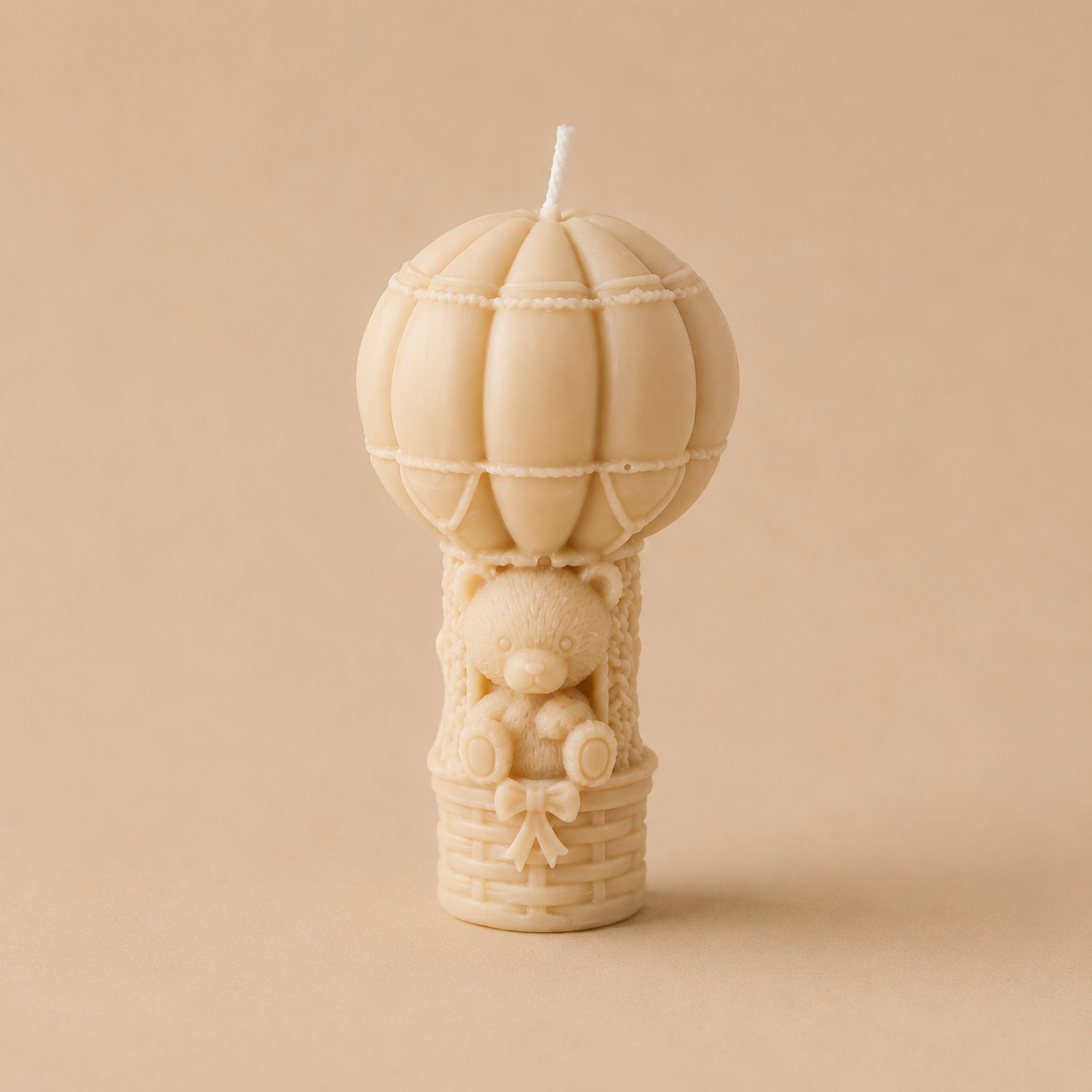 Kerzenform | Bärchen in Heißluftballon | Candle Cocktail® | #273