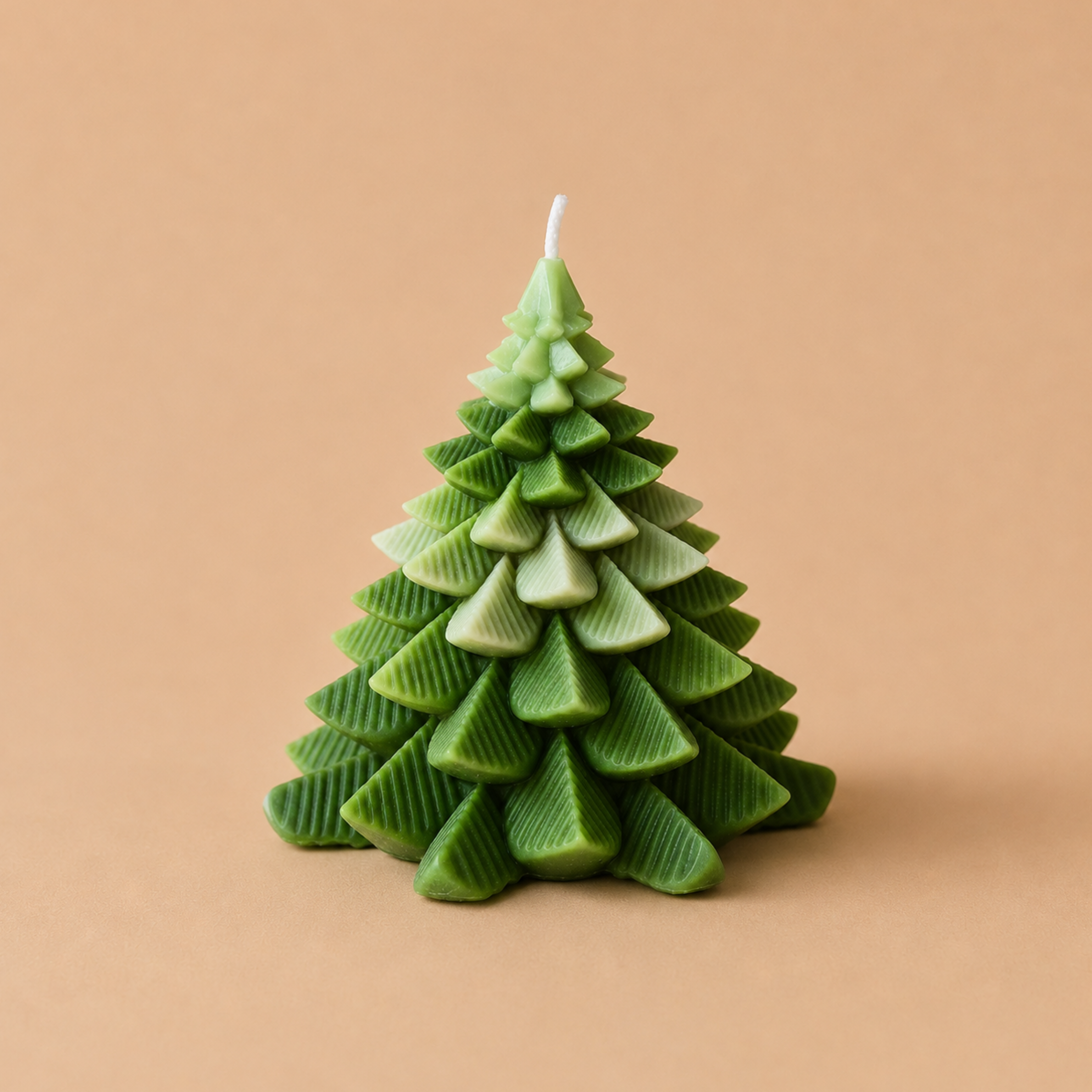 Kerzenform | Flauschiger Weihnachtsbaum | Candle Cocktail® | #276