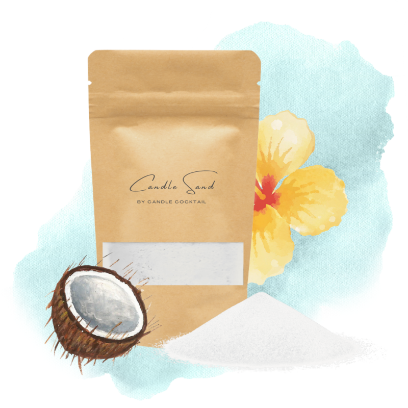 Candle Cocktail® Duft-Kerzensand | Inselbrise | Inkl Dochte