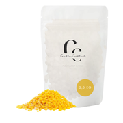 Bienenwachs | 2,5 KG | Ökologisches Kerzenwachs | Candle Cocktail®