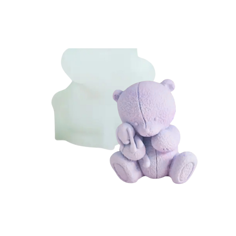 Kerzenform | Knuffeltiere | 7x7,8 cm | Candle Cocktail® | #73