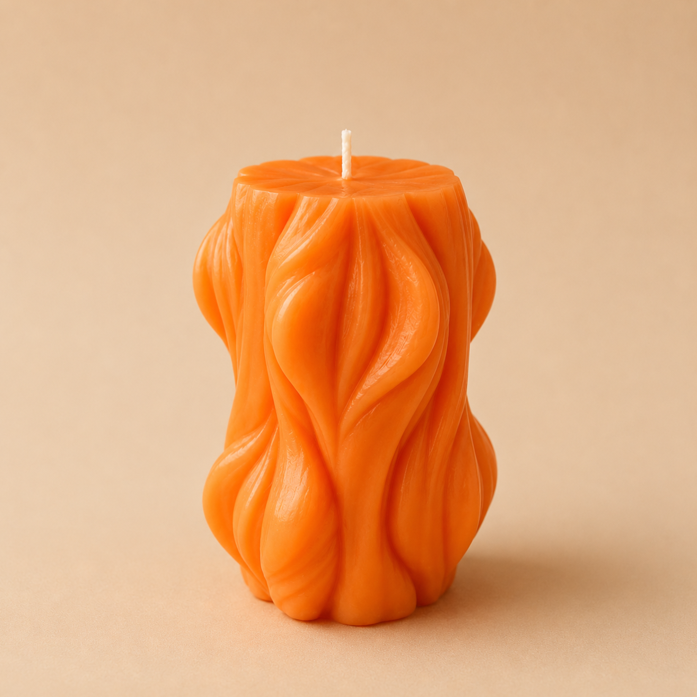 Kerzenform | Wellen-Stumpenkerze XL | Candle Cocktail® | #302