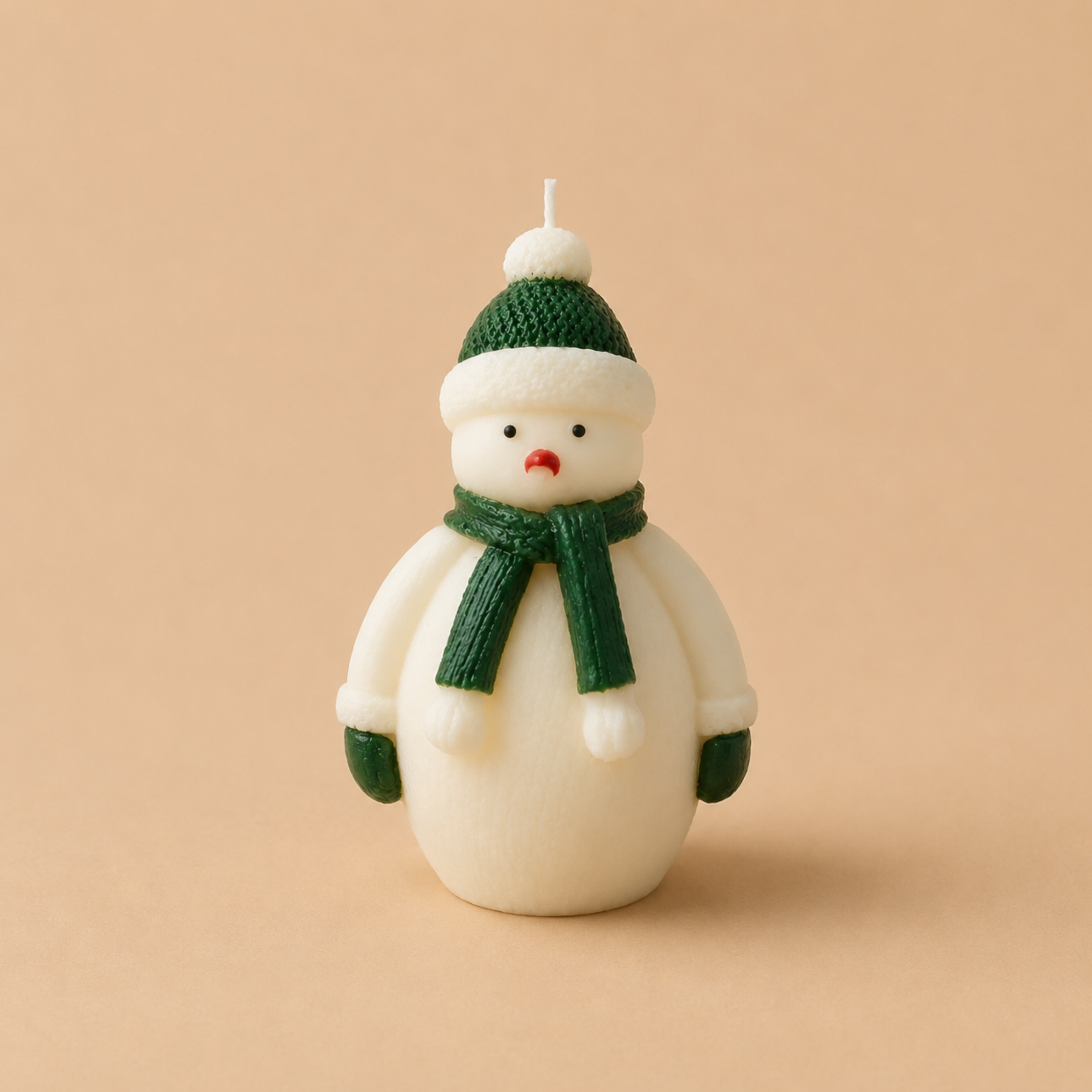 Kerzenform | Schneemann mit Winterkleidung | Candle Cocktail® | #306