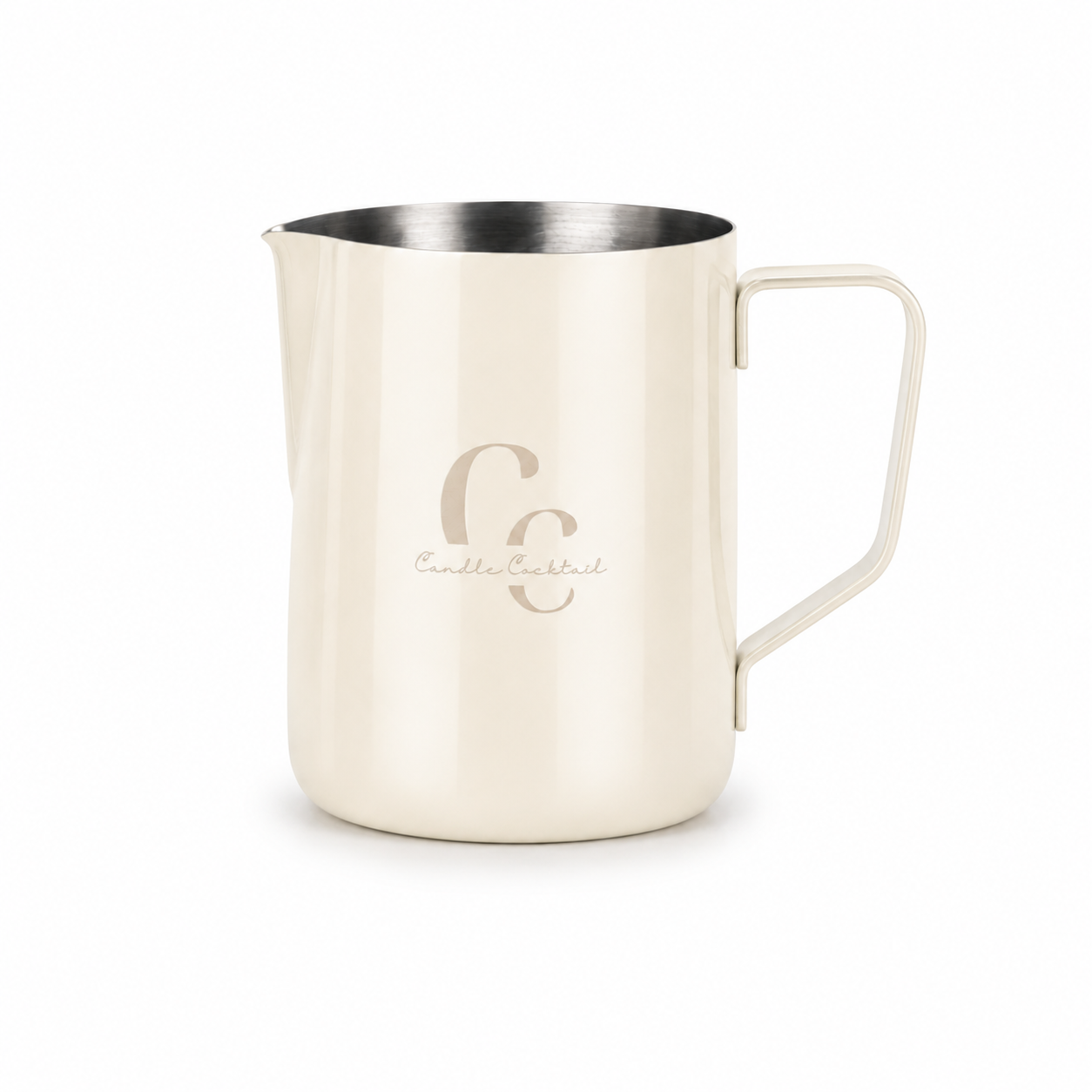 Schmelzkanne 350 ml | Cremeweiß | Candle Cocktail®
