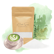 Candle Cocktail® Duft-Kerzensand | Morning Matcha | Inkl. 8 Dochte | 400 G
