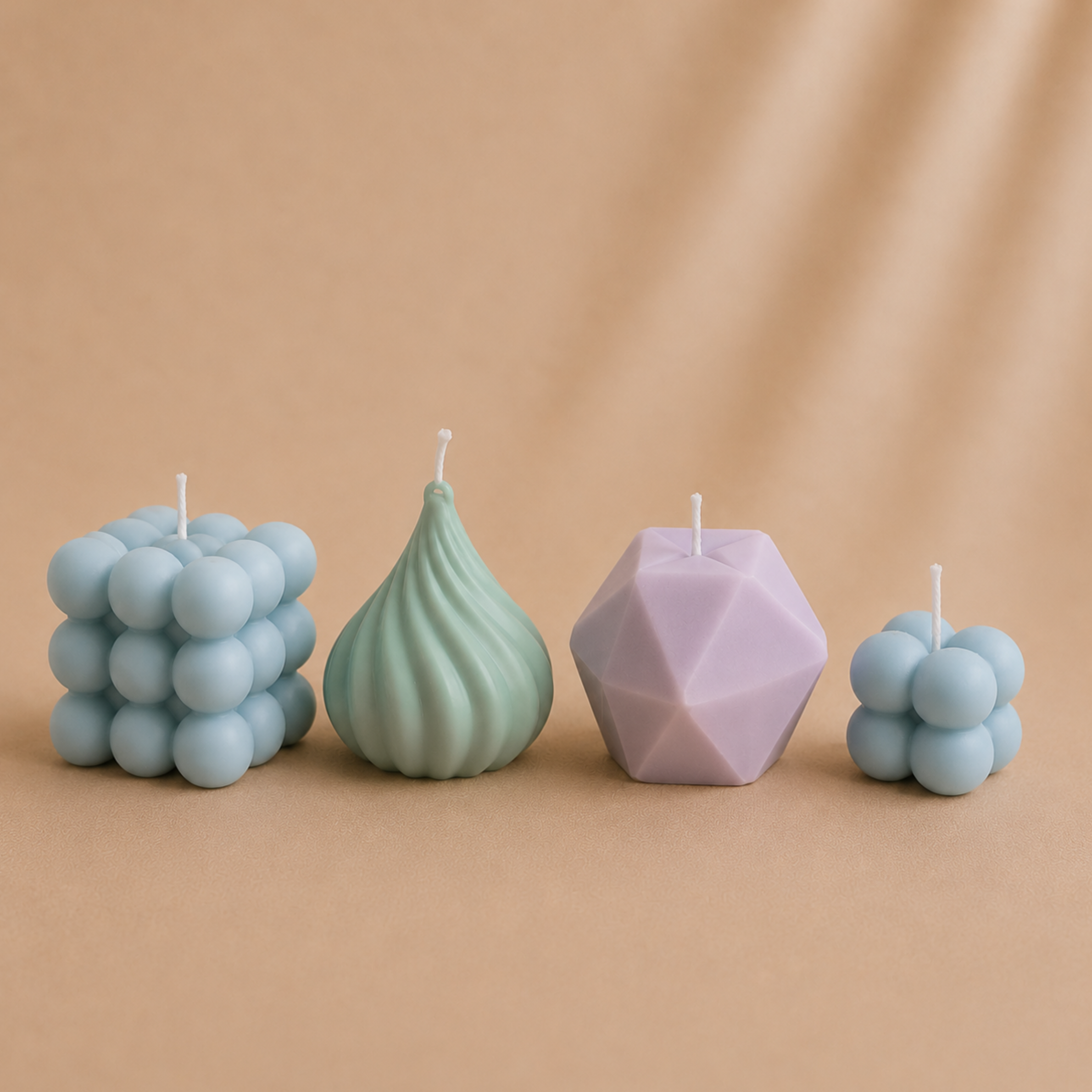 Silikonformen | 4er-Set Basisformen | Candle Cocktail®