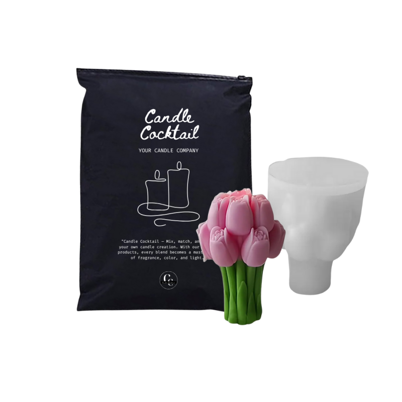 Kerzenform | Tulpenstrauß | Candle Cocktail® | #111