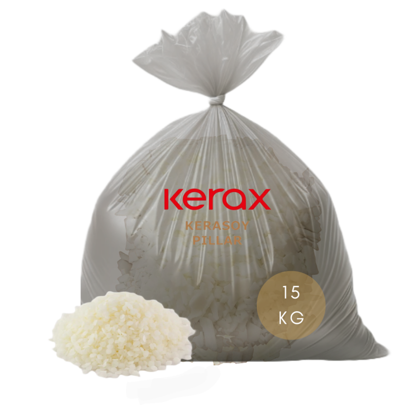 KeraSoy Pillar Wax 4120 | 15 KG |  Sojawachs für Standkerzen