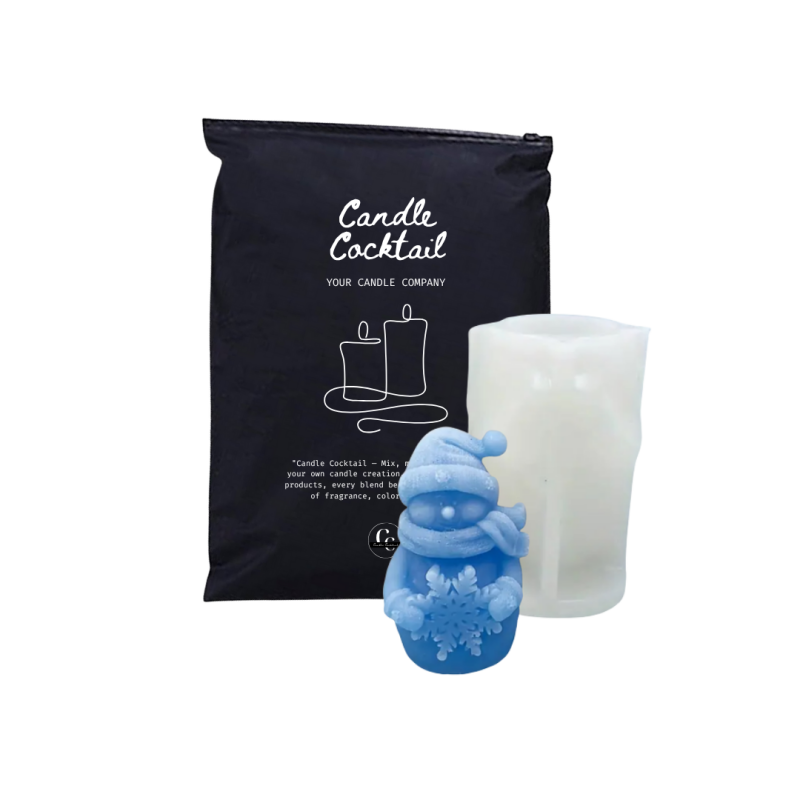 Kerzenform | Schneemannchen | Candle Cocktail® | #122