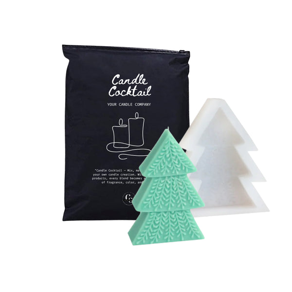 Kerzenform | Einfacher Weihnachtsbaum | Candle Cocktail® | #74
