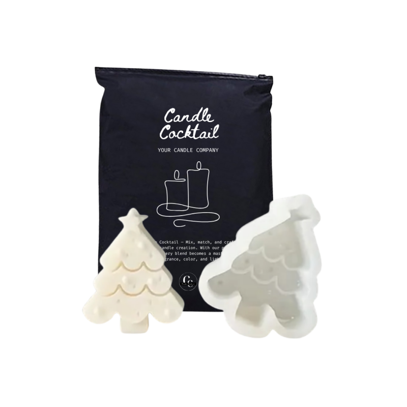 Kerzenform | Geschmücktes Bäumchen | Candle Cocktail®