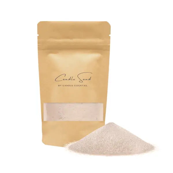 Candle Cocktail® | Kerzensand | Beige | 25 KG mit 400 Dochte