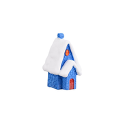 Dekoration | Schneehaus (Blau)