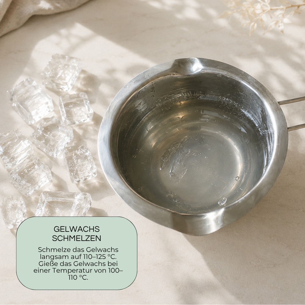 Gelwachs | Transparent | Candle Cocktail® | 500 G