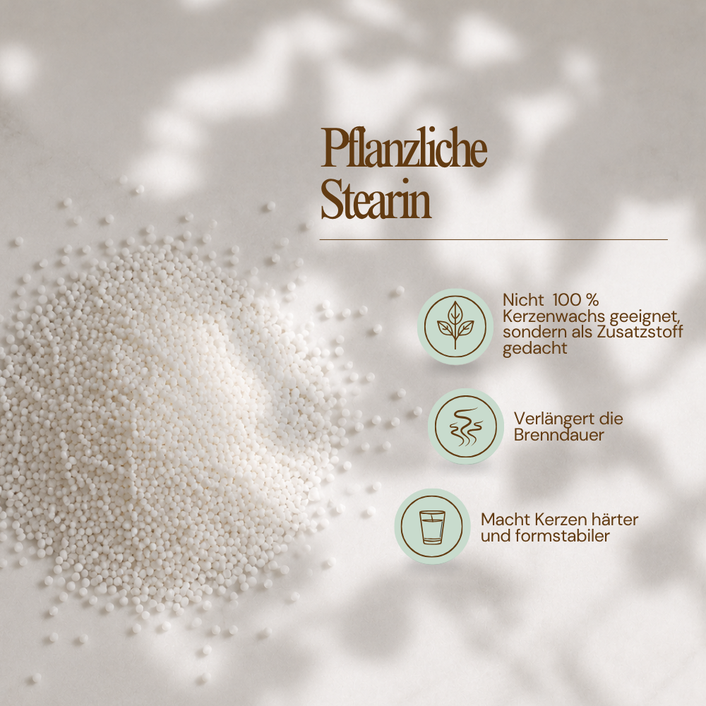 Pflanzliche Stearin | Candle Cocktail®