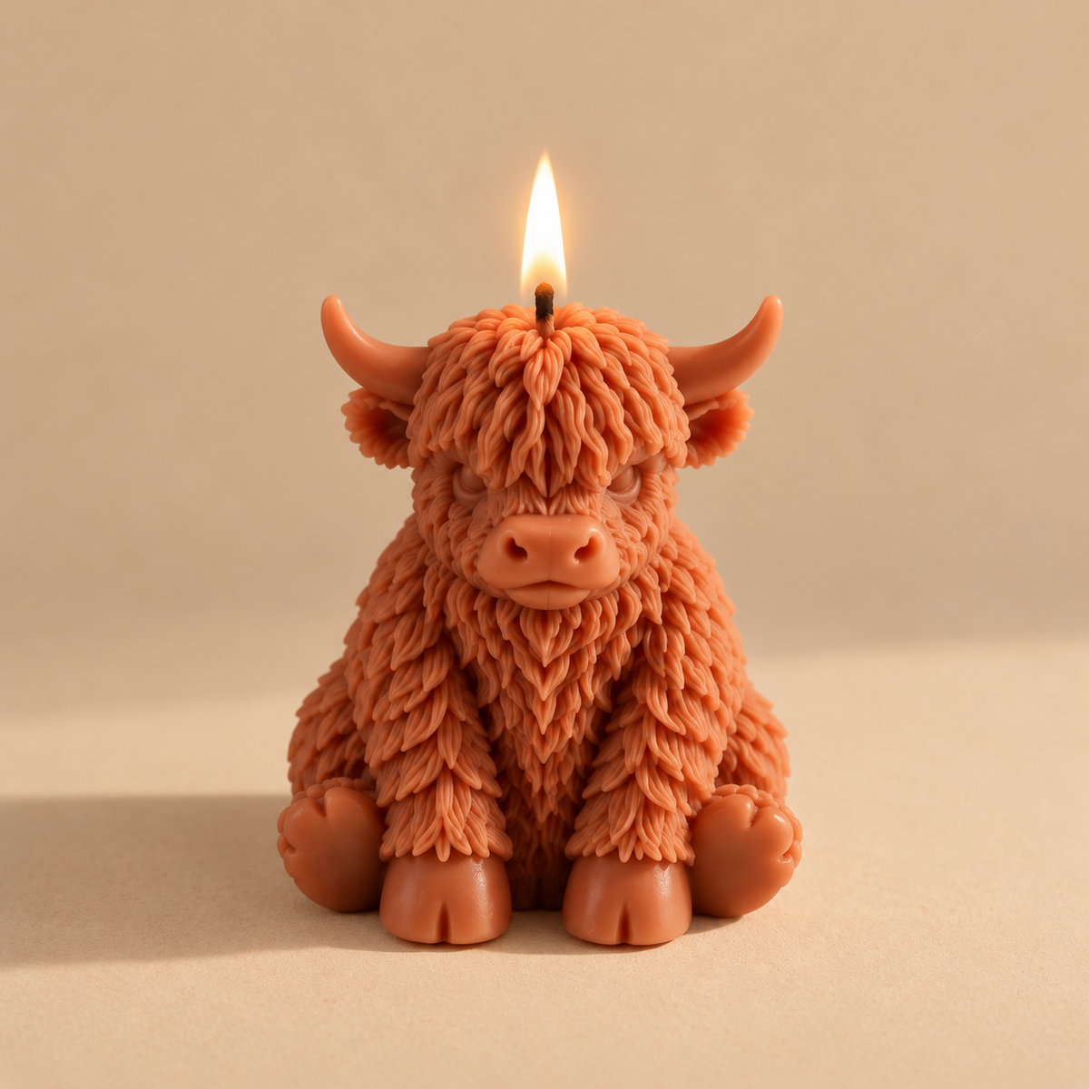Kerzenform | Schottisches Hochlandrind | Candle Cocktail® | #431