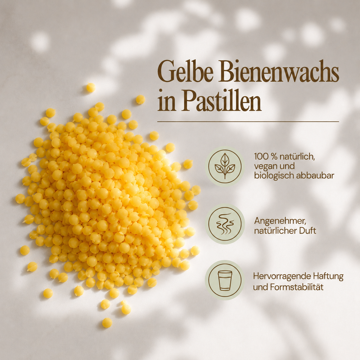 Probierpaket | 5 Arten von Kerzenwachs | Bitte geben Sie im Bemerkungsfeld an, welche 5 Sorten Sie erhalten möchten.