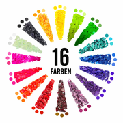 Farbflocken | Multipack | 16 Stück | Candle Cocktail®