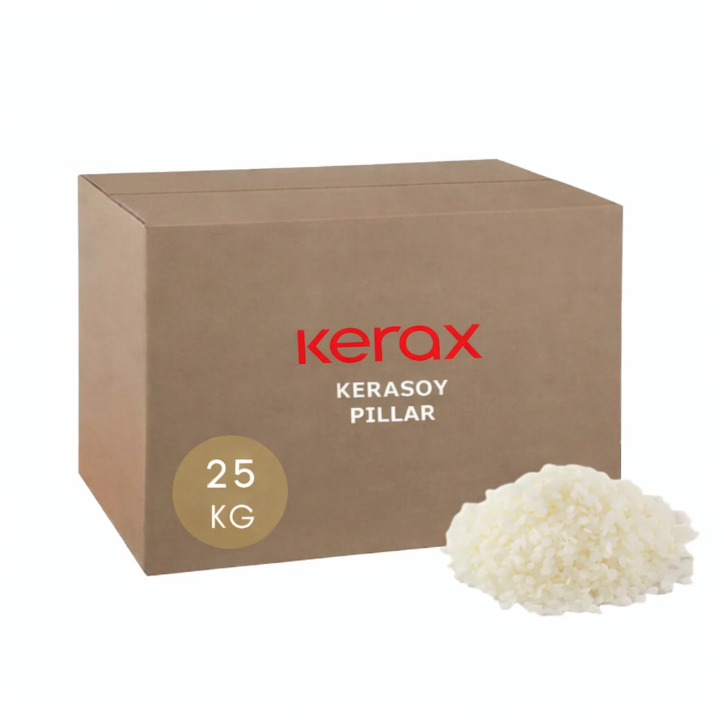 KeraSoy Pillar Wax 4120 | 25 KG |  Sojawachs für Standkerzen