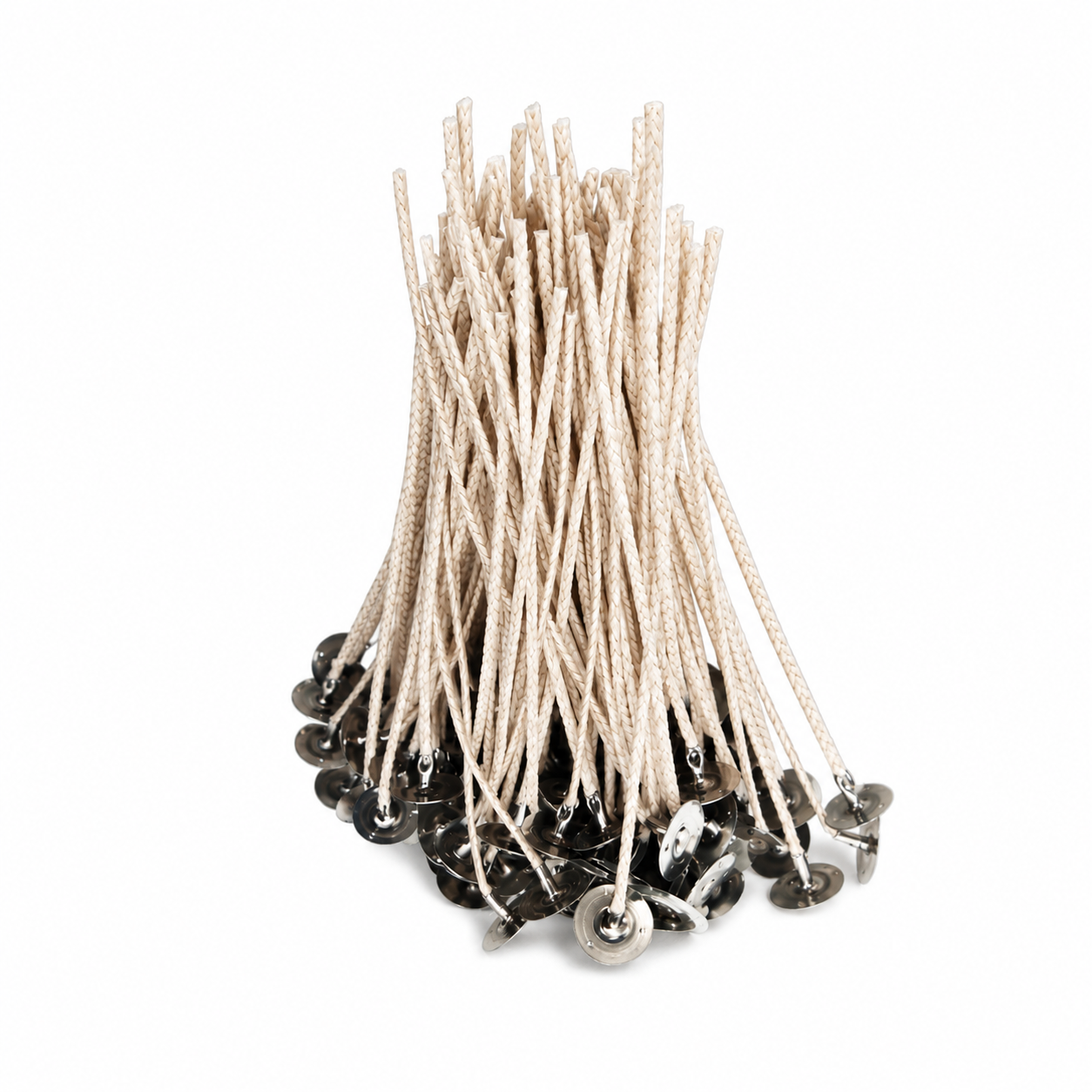Gebogene Kerzendochte | Größere Flamme | 10 CM