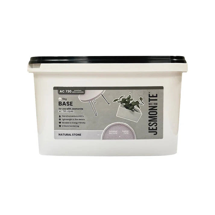 Jesmonite AC730 Base Natural Stone 5 KG | Mineralbasis in Naturstein-Optik