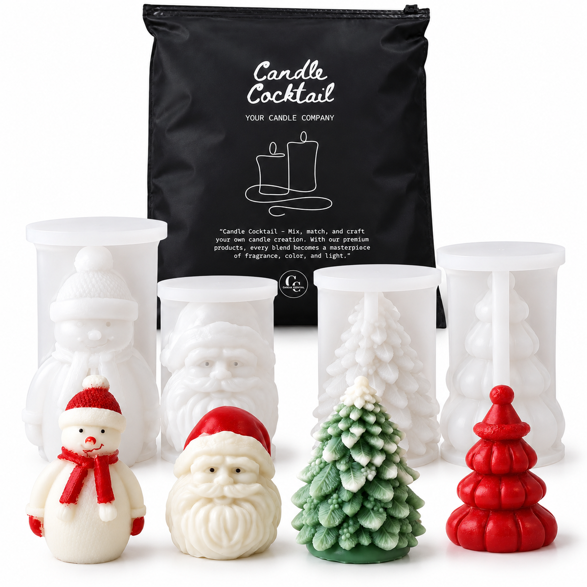 Kerzenformen | Klassische Weihnachten | Candle Cocktail®