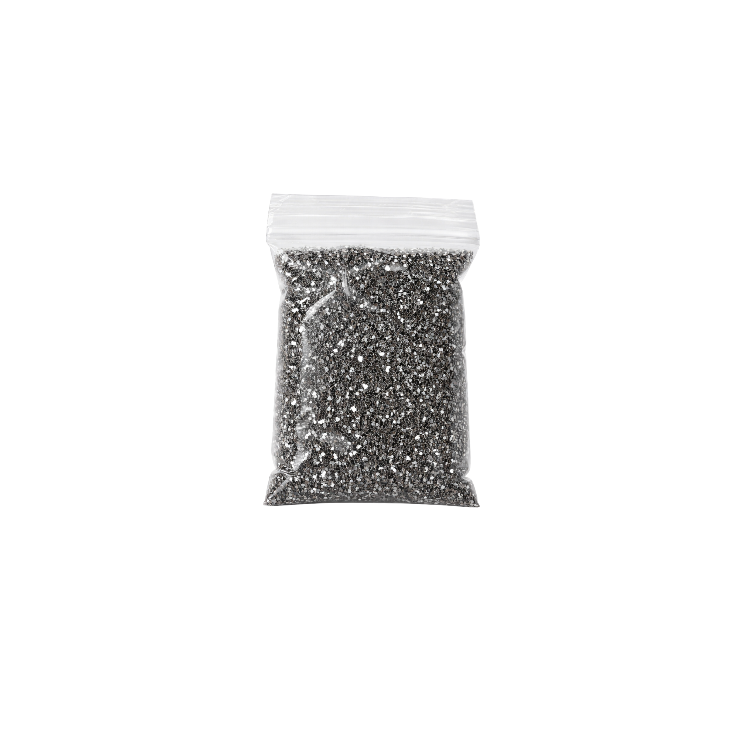 Foliensteinchen | Dunkles Silber | 10 G