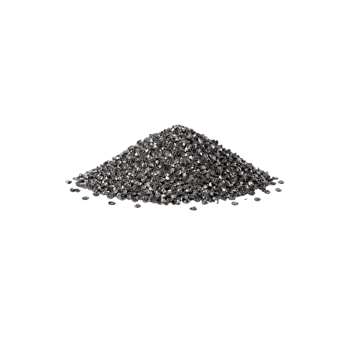 Foliensteinchen | Dunkles Silber | 10 G