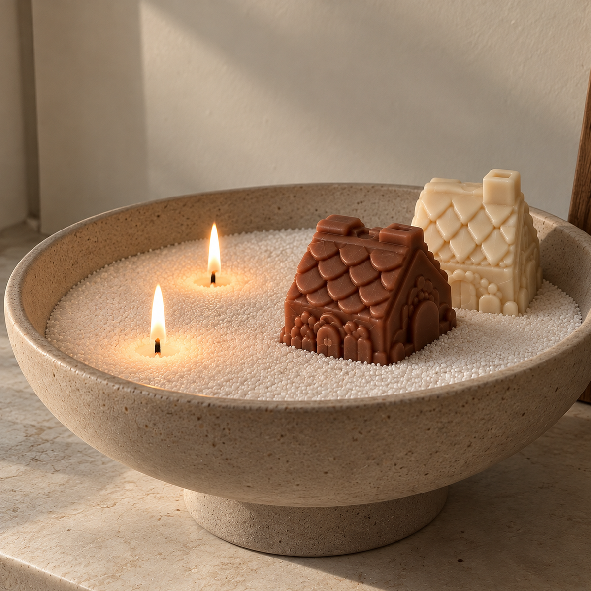 Kerzenformen | 6 Häuschen Kreis | Candle Cocktail®