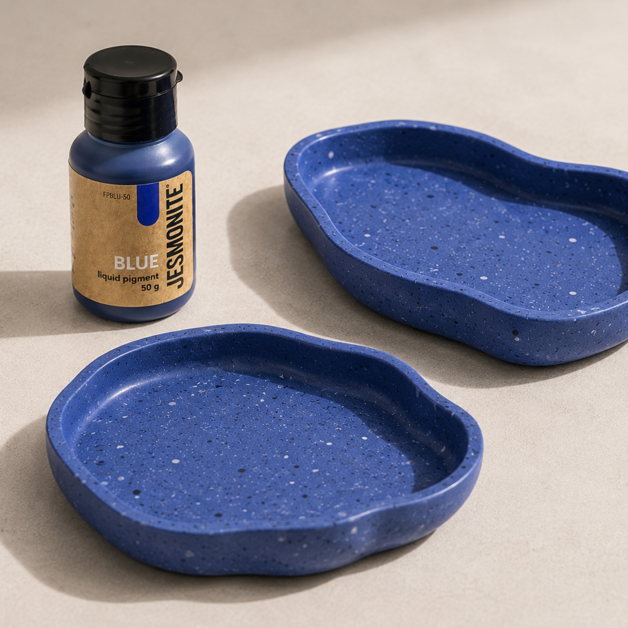 Jesmonite Pigment Blau 50 g | Farbpigment für Jesmonite