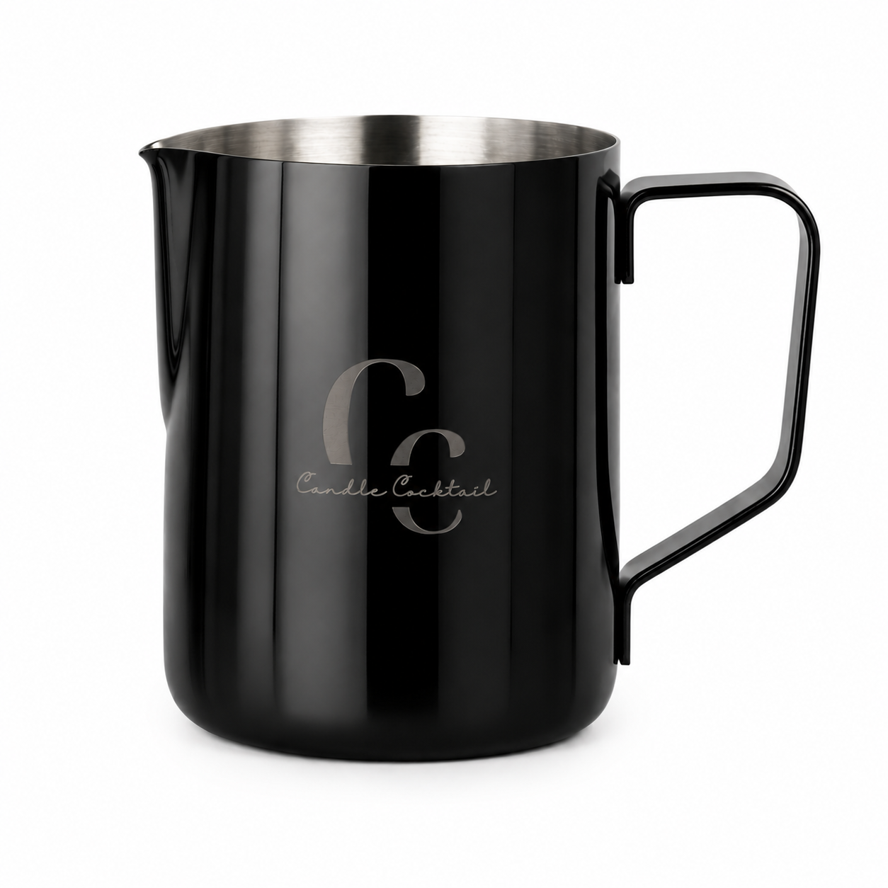 Schmelzkanne 600 ml | Mattschwarz | Candle Cocktail®